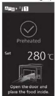 PANASONIC NESCV2 - After Manual forvärmning, valj Convection - 1