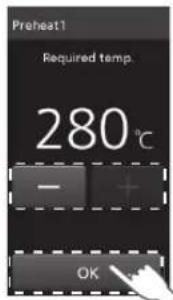 PANASONIC NESCV2 - Température de préchauffage - 6