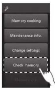PANASONIC NESCV2 - Memory list (Lista de memoria) - 1