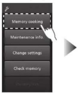 PANASONIC NESCV2 - Gotowanie sterowane zapisanym programem - 1