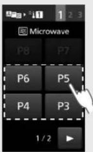 PANASONIC NESCV2 - Wahlen Sie die Mikrowellenleistung - 1