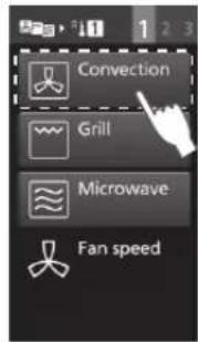 PANASONIC NESCV2 - Po ręcznym nagrzaniu wstepnym wybrać Piekarnik Convection - 3