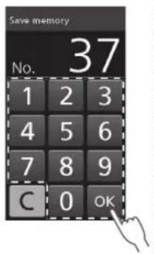 PANASONIC NESCV2 - Wpisać wybrany numer dla programu i kliknac OK - 1