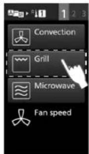 PANASONIC NESCV2 - Nach Manuell Vorheizen, wahlen Sie Grill Grill - 3
