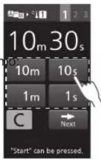 PANASONIC NESCV2 - Impostare il tempo di cottura - 1