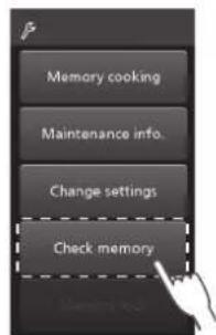 PANASONIC NESCV2 - Memory list Minneslist - 1