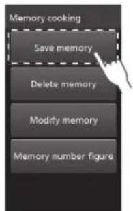 PANASONIC NESCV2 - Selecteer Geheugen Opslaan Save memory - 1