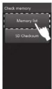 PANASONIC NESCV2 - Speicherliste - 2
