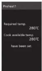PANASONIC NESCV2 - Vorheiztemperatur - 10