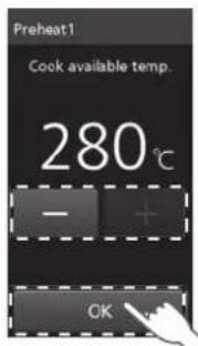 PANASONIC NESCV2 - Preheat temperature Forvärnningstemperatur - 8