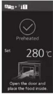 PANASONIC NESCV2 - Nach Manuell Vorheizen, wahlen Sie Heissluft Convection - 1