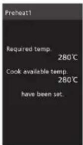 PANASONIC NESCV2 - Temperatura di preriscaldamento - 11