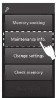 PANASONIC NESCV2 - Maintenance info (información mantenimiento) - 1