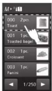 PANASONIC NESCV2 - Sélectionnez un menu après avoir mis la nourriture dans le four et fermez la porte - 1