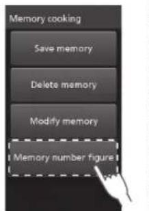 PANASONIC NESCV2 - Selezionare la cifra del numero memoria - 1