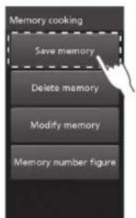 PANASONIC NESCV2 - Wahlen Sie speichern Save memory - 1