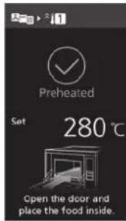 PANASONIC NESCV2 - After Manual forvärmning, valj Convection - 1