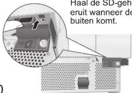 PANASONIC NESCV2 - Hoe teplaatsen/verwijderen - 3