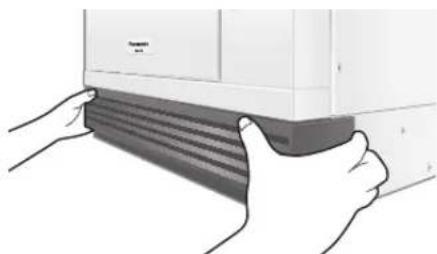 PANASONIC NESCV2 - ① Zdjac oslone przyednia - 1