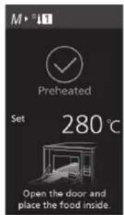 PANASONIC NESCV2 - Le préchauffage a eté réalisé - 1