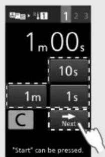 PANASONIC NESCV2 - Ustawic czas gotowania iwcisnoch Dalej Next - 4