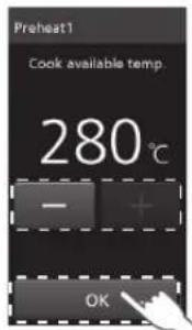 PANASONIC NESCV2 - Vorheiztemperatur - 9