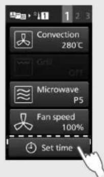 PANASONIC NESCV2 - Stel de bereidingsstijd in en tik op Volgende Next - 3
