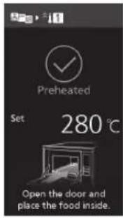 PANASONIC NESCV2 - Dopo il preriscaldamento manuale, selezionare Convezione - 1
