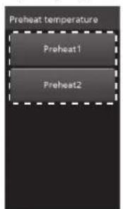 PANASONIC NESCV2 - Temperatura nagrzewania wstepnego - 3