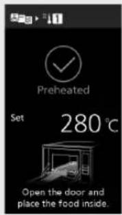 PANASONIC NESCV2 - Na Handmatig voorverwarmen, Selecteer Hetelucht Convection - 1