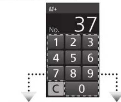 PANASONIC NESCV2 - Saisissez le numero de mémoire souhaité - 1