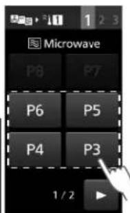 PANASONIC NESCV2 - Sélectionnez la puissance du micro-ondes - 1