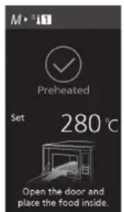 PANASONIC NESCV2 - Vorheizen ist abgeschlossen - 1