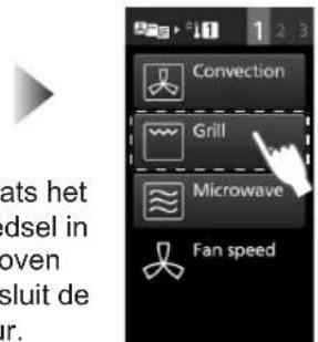 PANASONIC NESCV2 - Na Handmatig voorverwarmen, selecteer Grill - 2