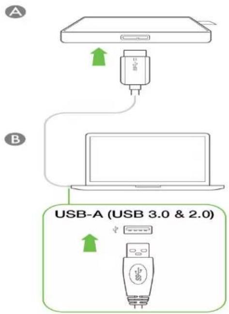 SEAGATE Backup Plus Ultra Touch - Port usb-a - 1