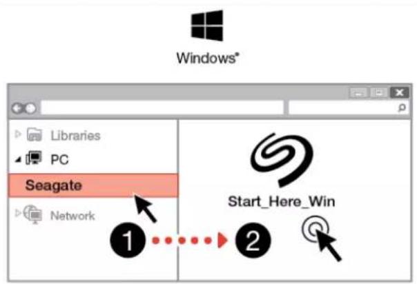 SEAGATE Backup Plus Ultra Touch - Configuration du disque seagate ultra touch - 3