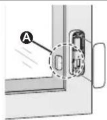 PANASONIC KXHNB600G - Exemple 2: installation sur le côté droit d'une fenêtre - 1