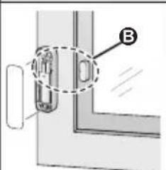 PANASONIC KXHNB600G - Exemple 1: installation sur le côte gauche d'une fenêtre - 3
