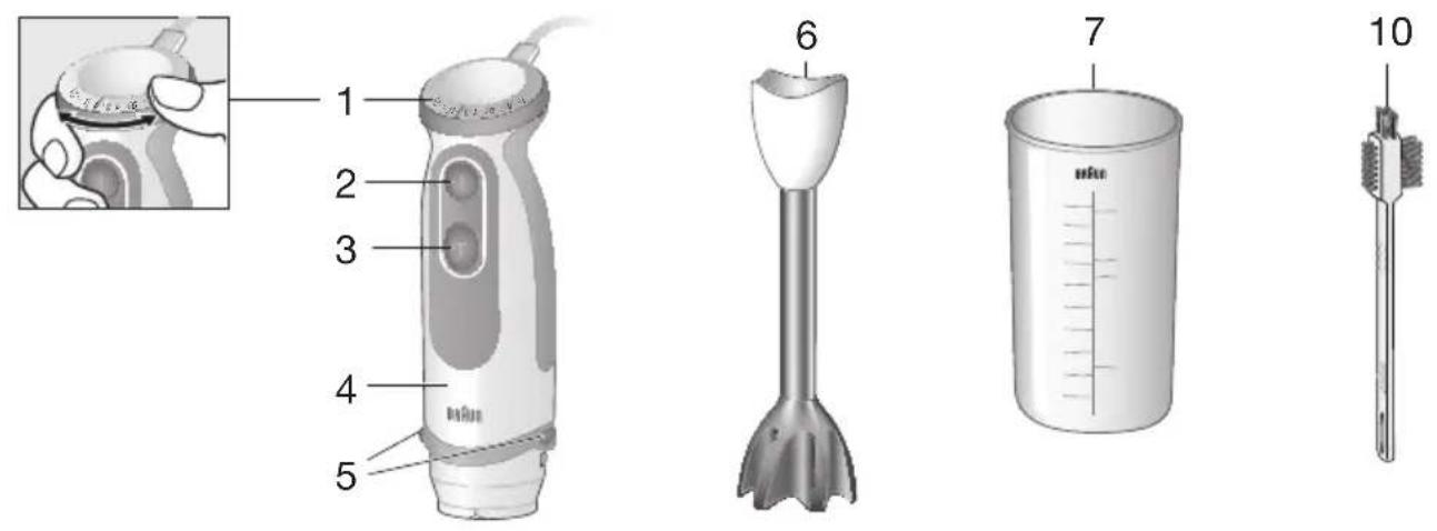 BRAUN MultiQuick 5 Vario Fit MQ5064 Shape - 1