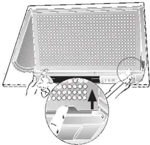 NEFF D2654X1GB - Nettoyage des filtres à graisse en métal: - 1