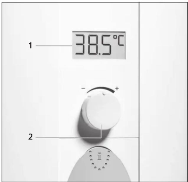 1 38.5°C - + 2