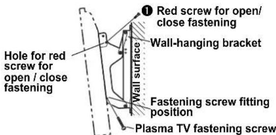 PANASONIC TYWK42PR4 - Removal of plasma TV unit. - 2