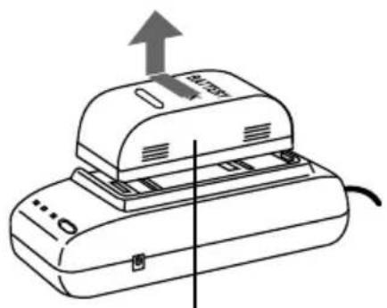 PANASONIC PVA20 - 2Insert the Battery. - 1