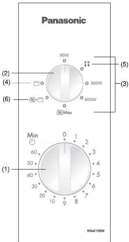 PANASONIC NNN135 - Bedienfeld - 1