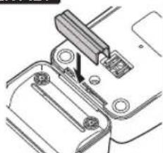 PANASONIC ER1411 - Kople kamfeste hyllen til ladestativet ER1421 - 1