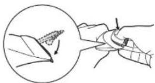 PANASONIC ER1411 - ▶ Demontarea lamei - 2