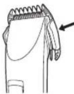 PANASONIC ER1411 - A hajnyíró használata - 1