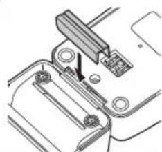 PANASONIC ER1411 - Pripojenie priehradky na odkladanie hrebeňových nástavcov na nabíjací stojan ER1421 - 1