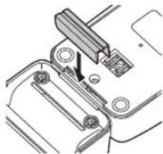PANASONIC ER1411 - Conexión de la repisa para el aditamento de peine a la base de carga ER1421 - 1