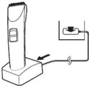 PANASONIC ER1411 - ▶ Charging with the charging stand ER1421 - 1
